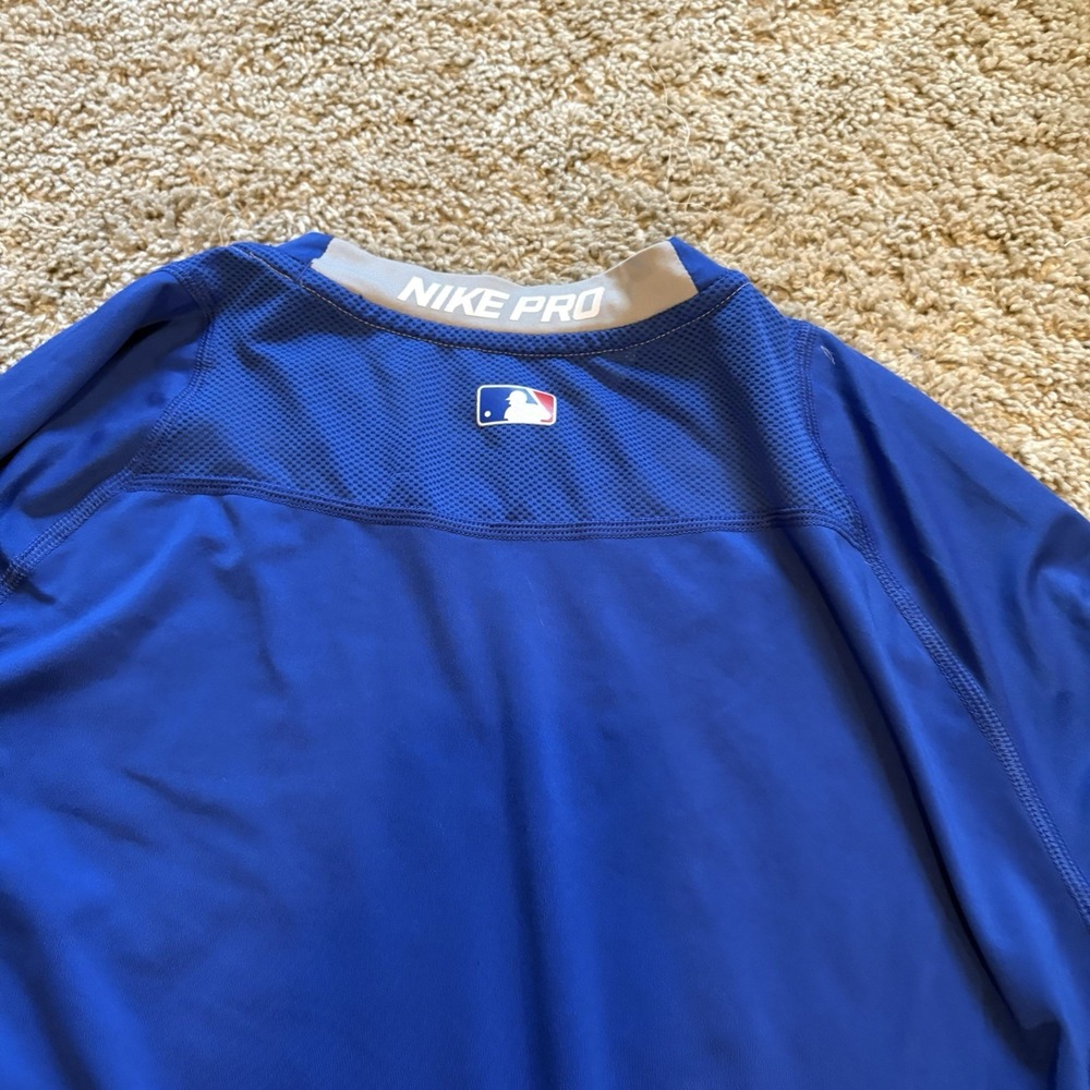 Nike Pro Combat Authentic Collection MLB Baseball Shirt Men Size Medium Active - Picture 6 of 6